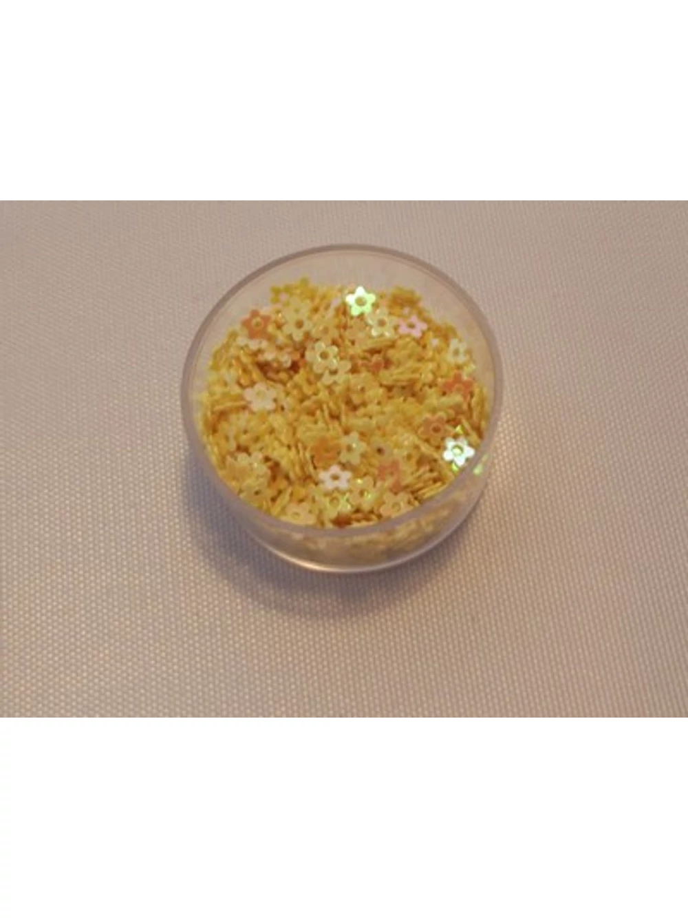 Virág flitter - SÁRGA