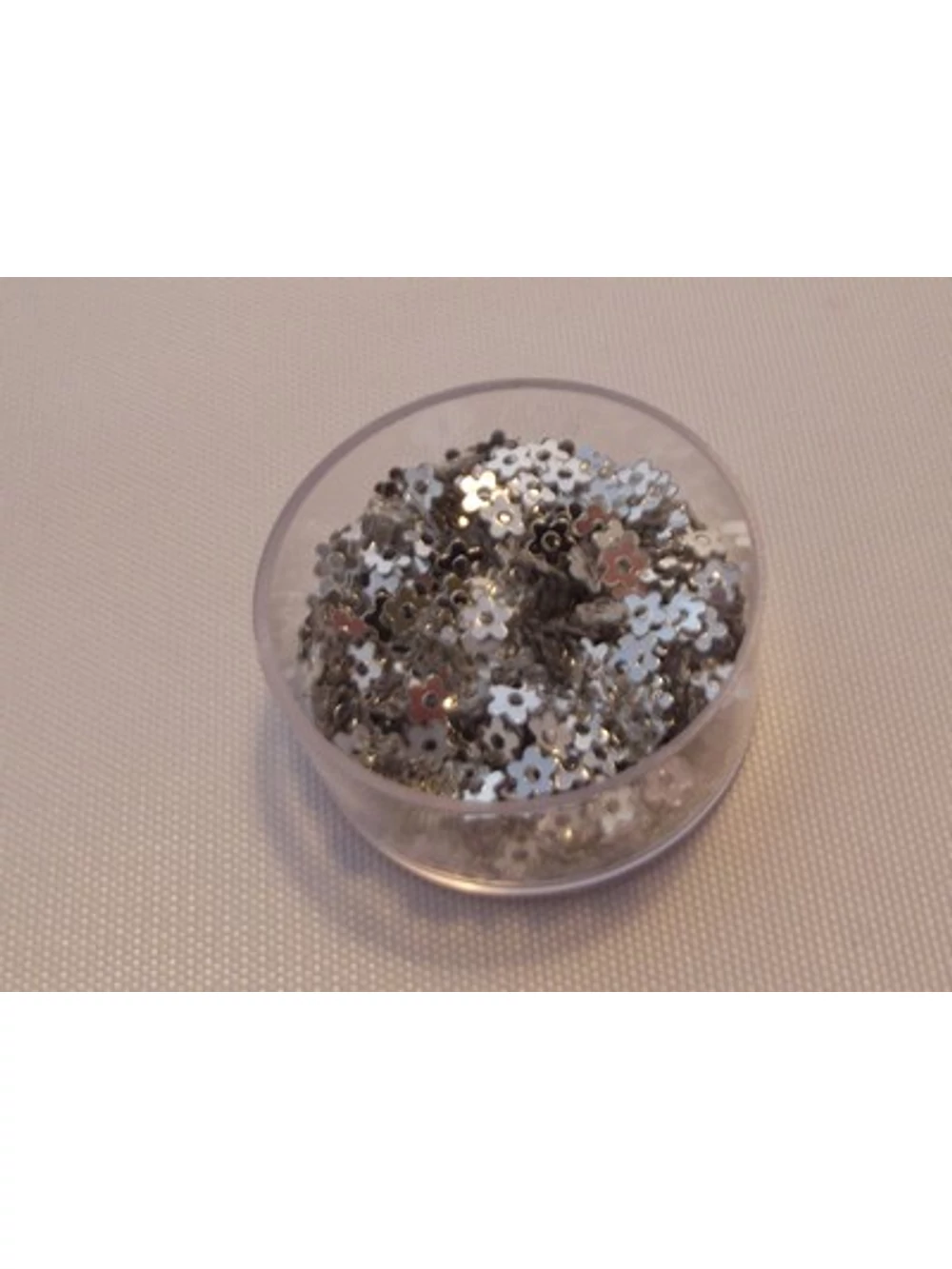 Virág flitter - EZÜST