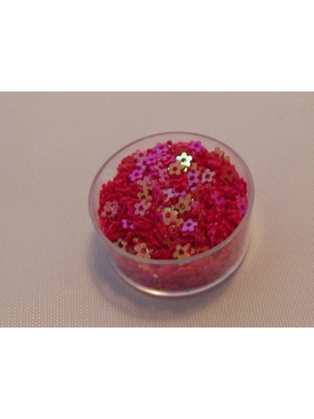 Virág flitter - PIROS