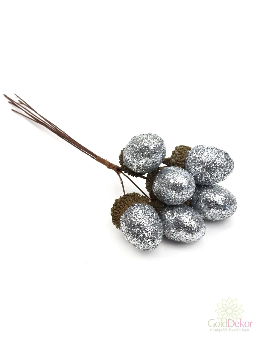 Csillámos makk - Ezüst