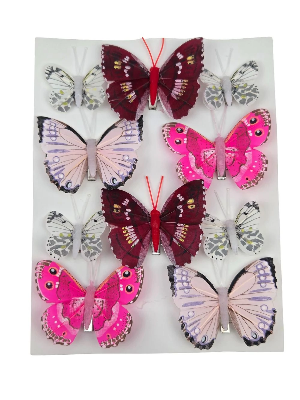 Csipeszes lepke mix - Pink