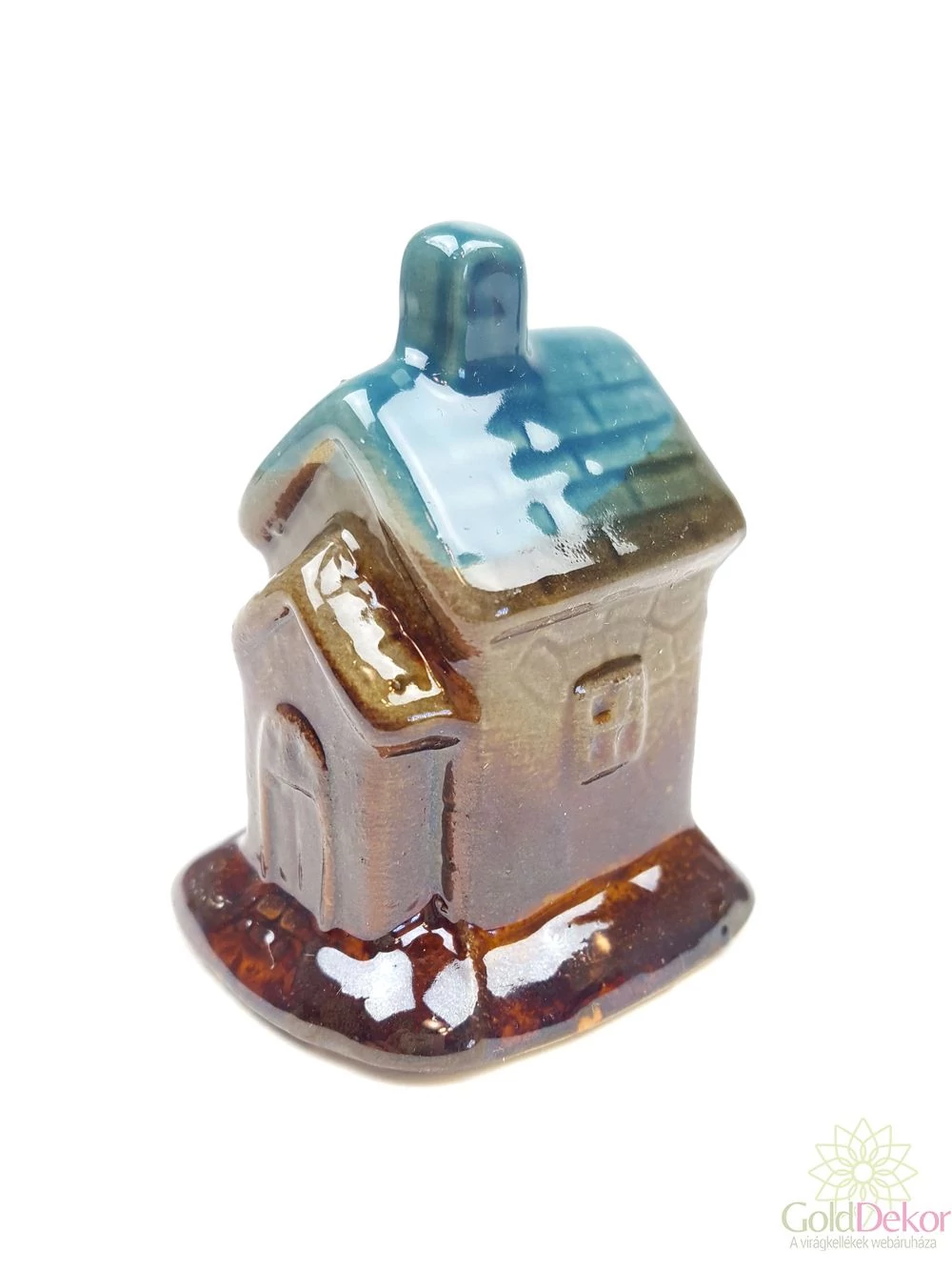Kerámia házikó - Kék