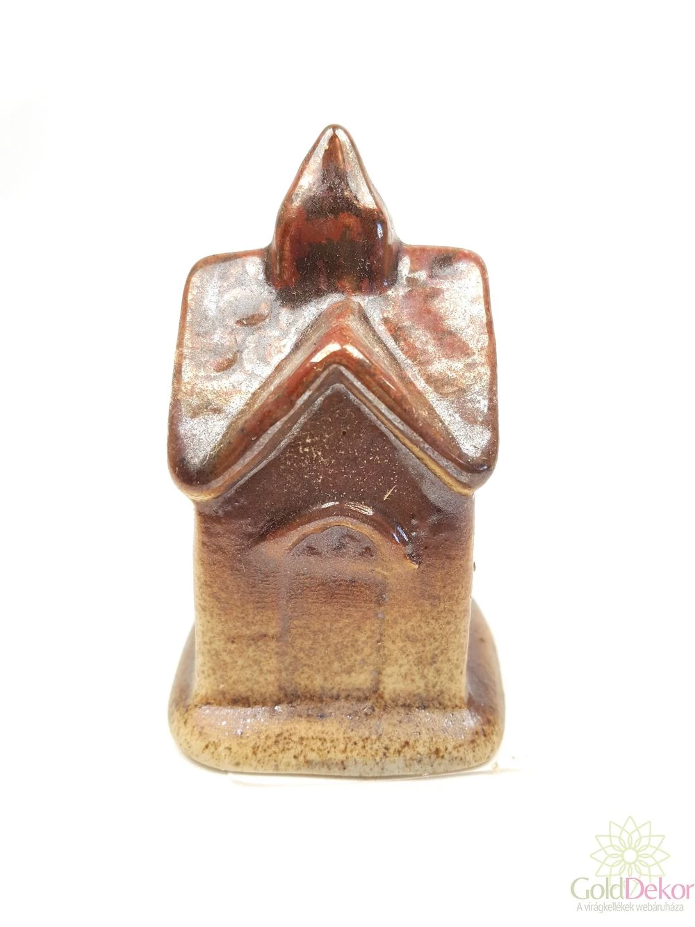 Kerámia házikó - Bordó