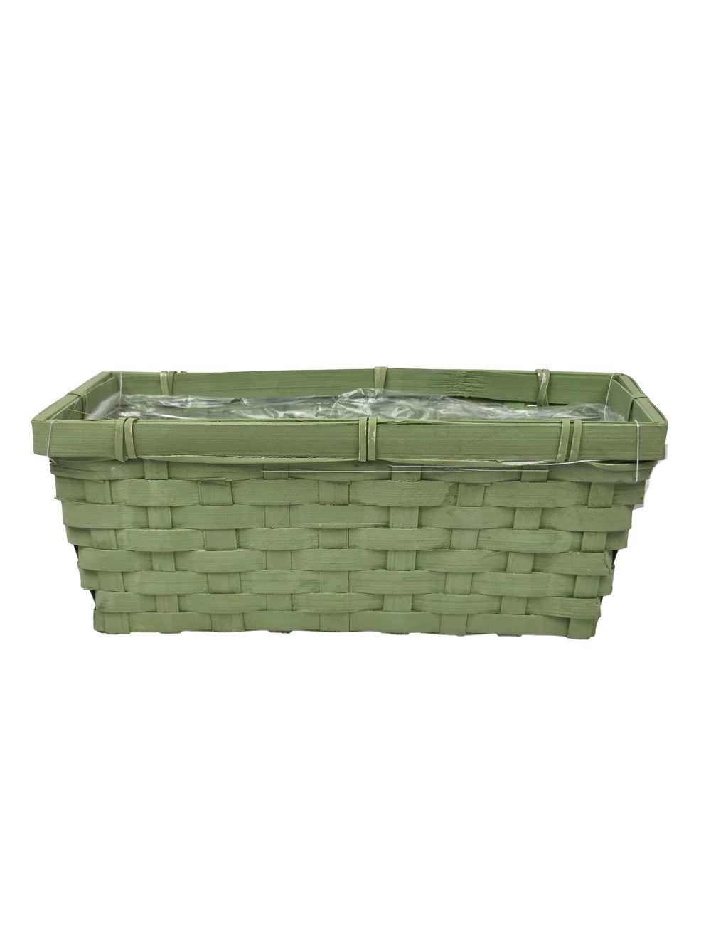 Színes tégla bambusz kosár 25cm - Oliva