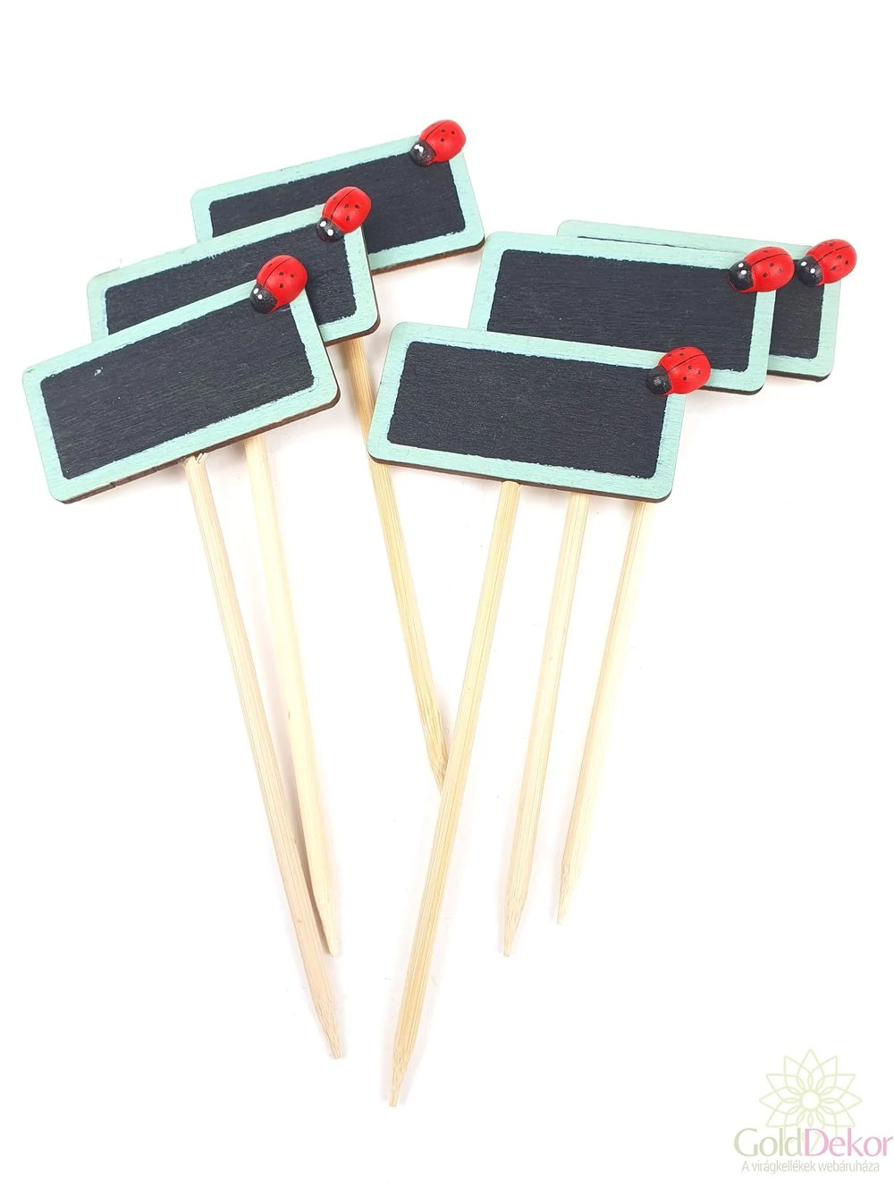 Katicás fatábla betűző*6 - menta