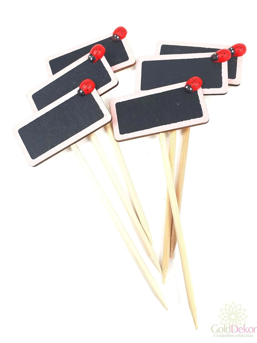 Katicás fatábla betűző*6 - rózsaszín