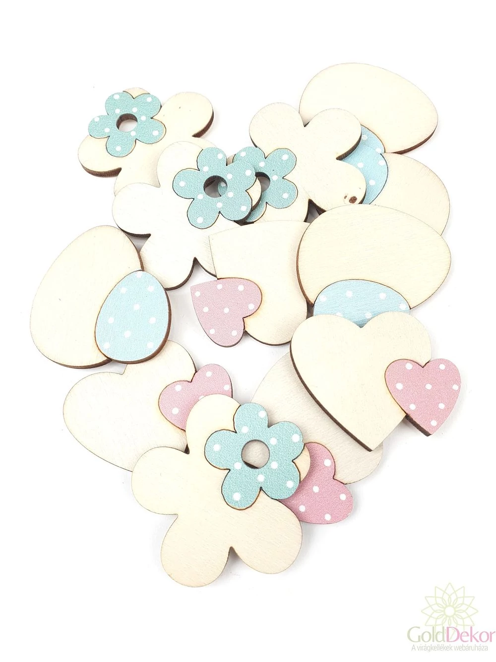 Páros pasztel fadekor