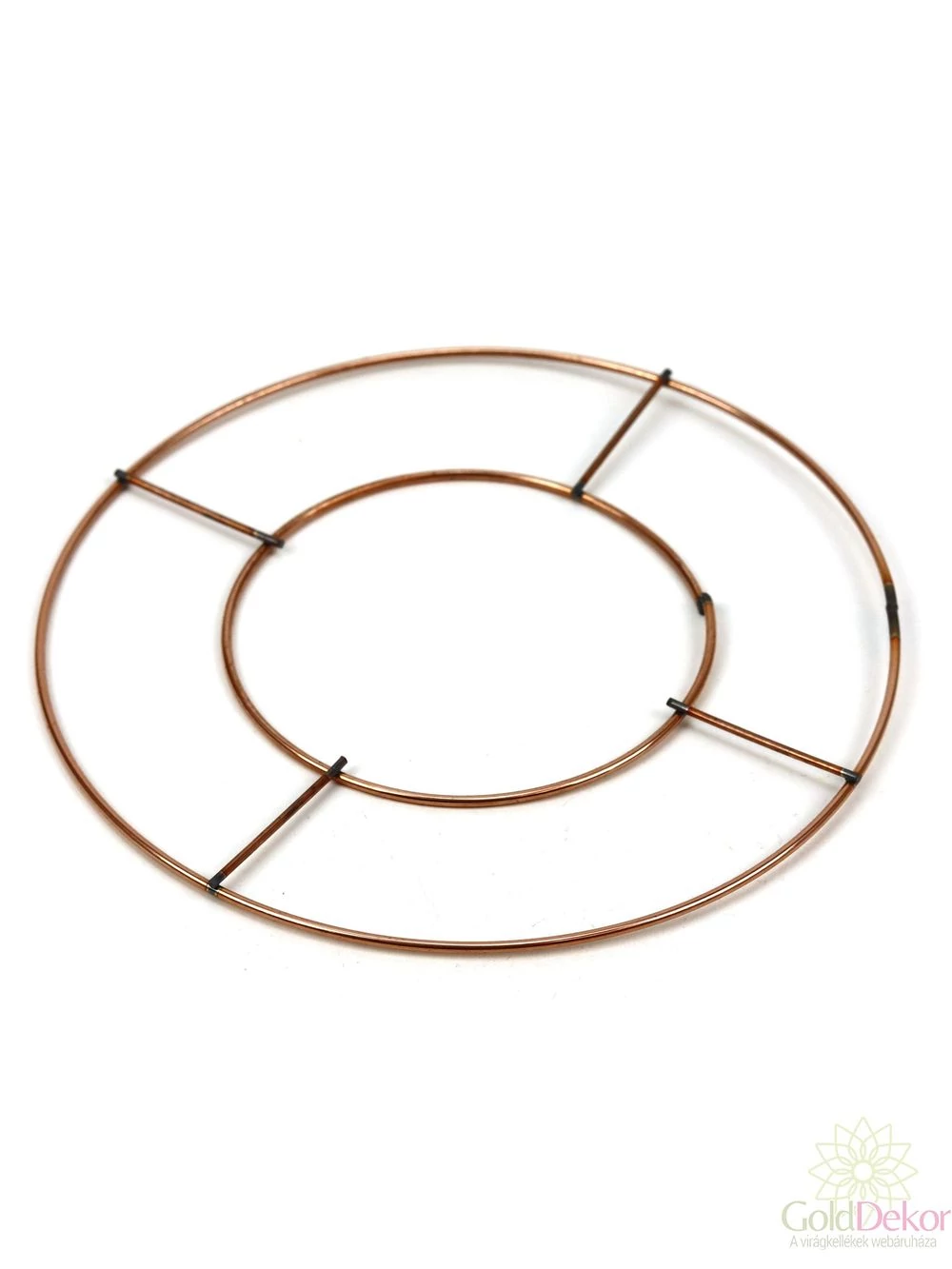 Dupla szegélyes fém karika - 15 cm Dupla szegélyes fém karika - 15 cm
