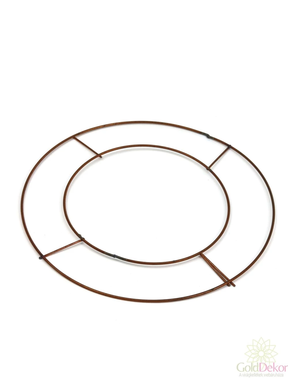 Dupla szegélyes fém karika - 20 cm Dupla szegélyes fém karika - 20 cm