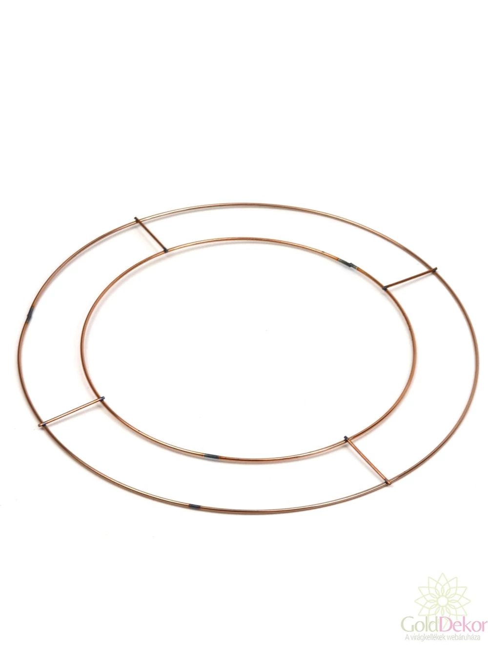 Dupla szegélyes fém karika - 25,5 cm Dupla szegélyes fém karika - 25,5 cm