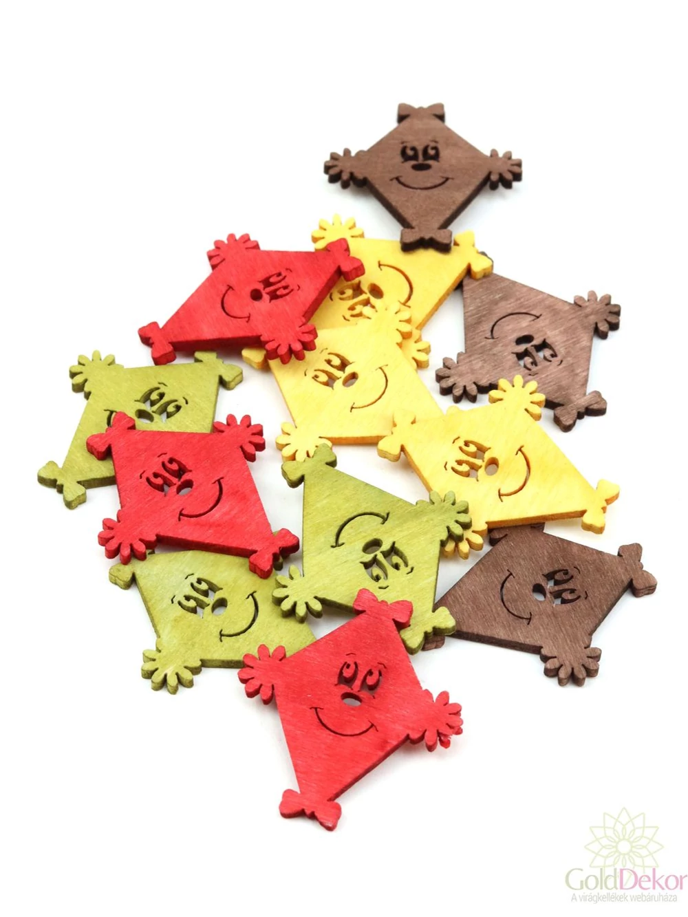 Fa dekor őszi papírsárkány Fa dekor őszi papírsárkány