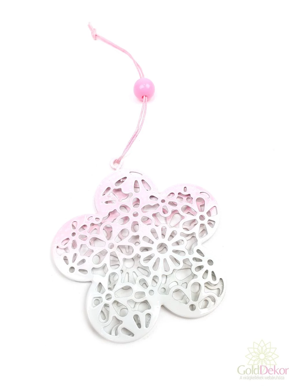 Csipkézett fém forma - Virág