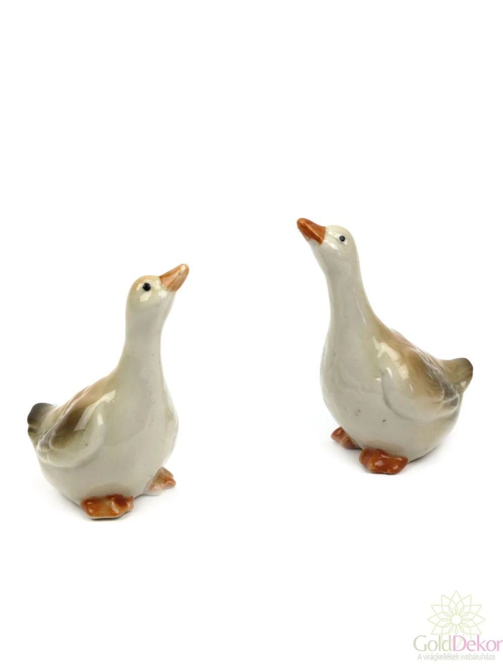 Kerámia liba figura 9 cm