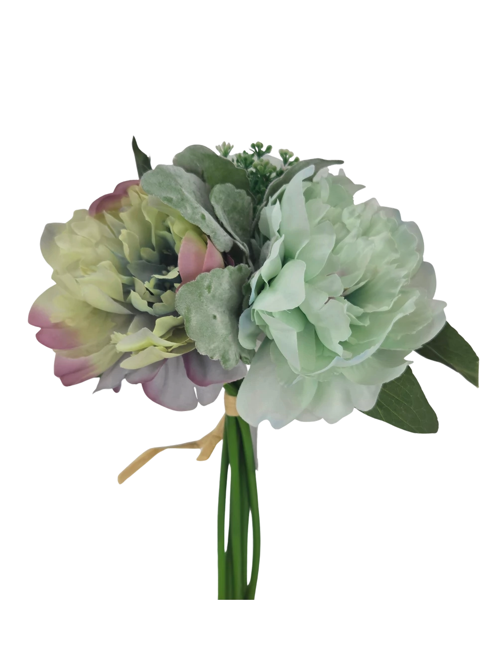 3 fejes nyílt paeonia csokor - 05