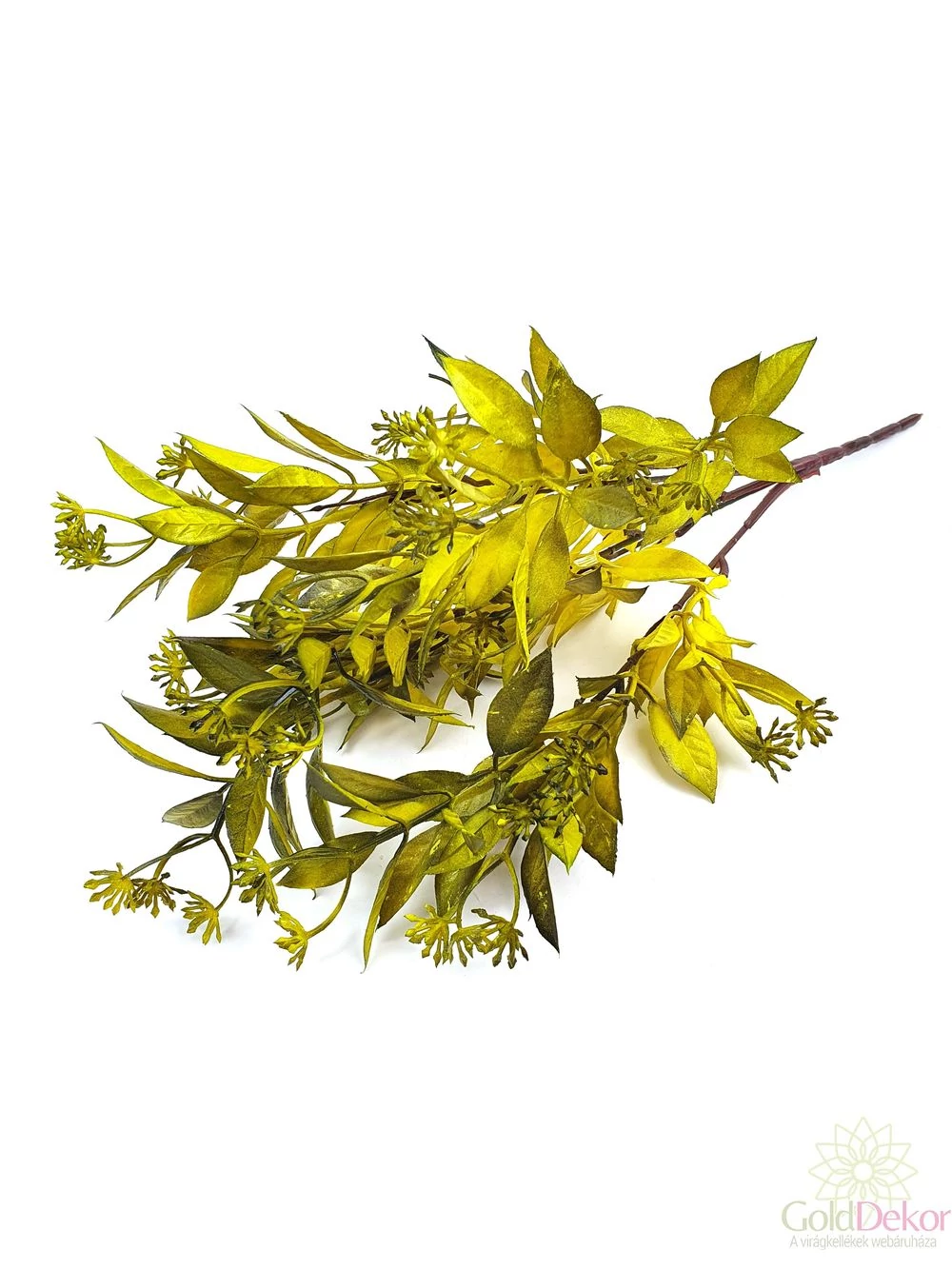 Műzöld ruszkusz színes - Sárgás zöld