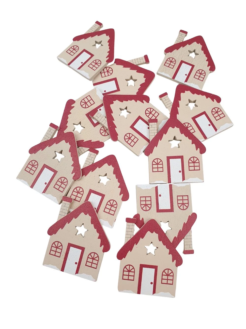 Fa csillagos házikó*12 Fa csillagos házikó*12