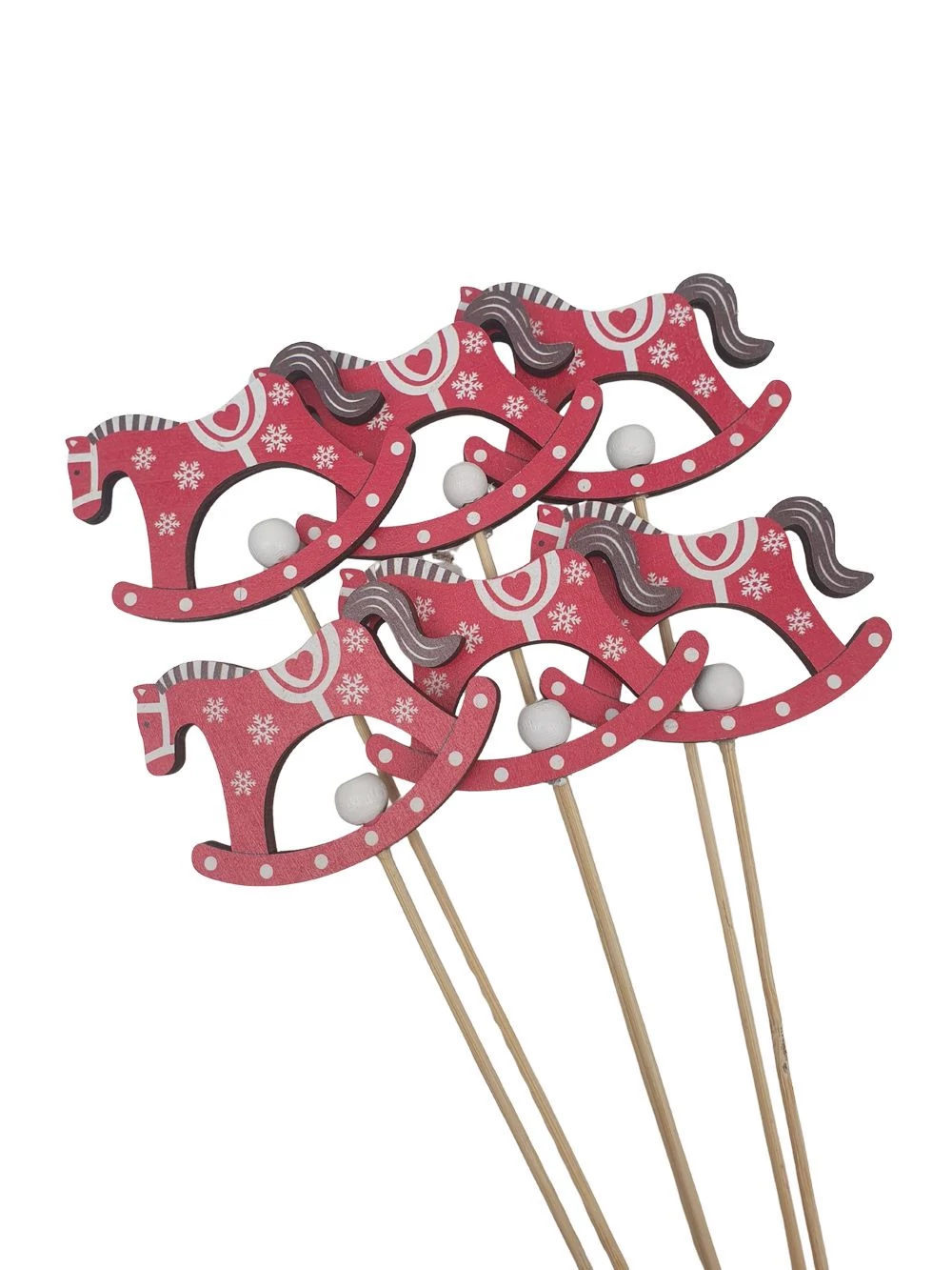 Piros hintaló betűző*6 Piros hintaló betűző*6