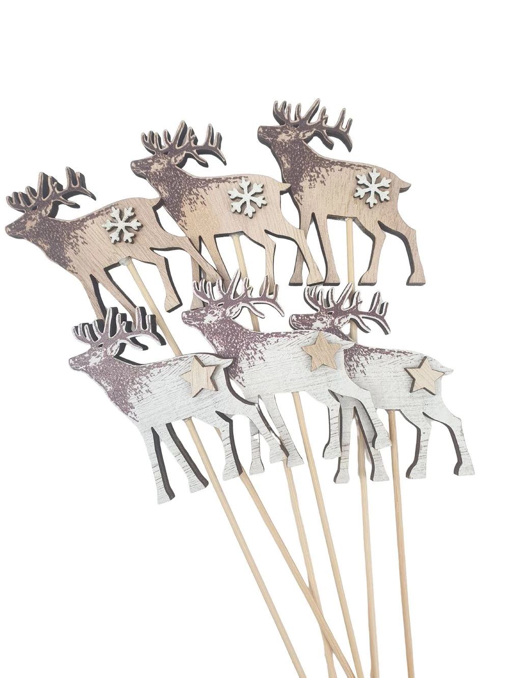 Fa szarvasos betűző*6 Fa szarvasos betűző*6