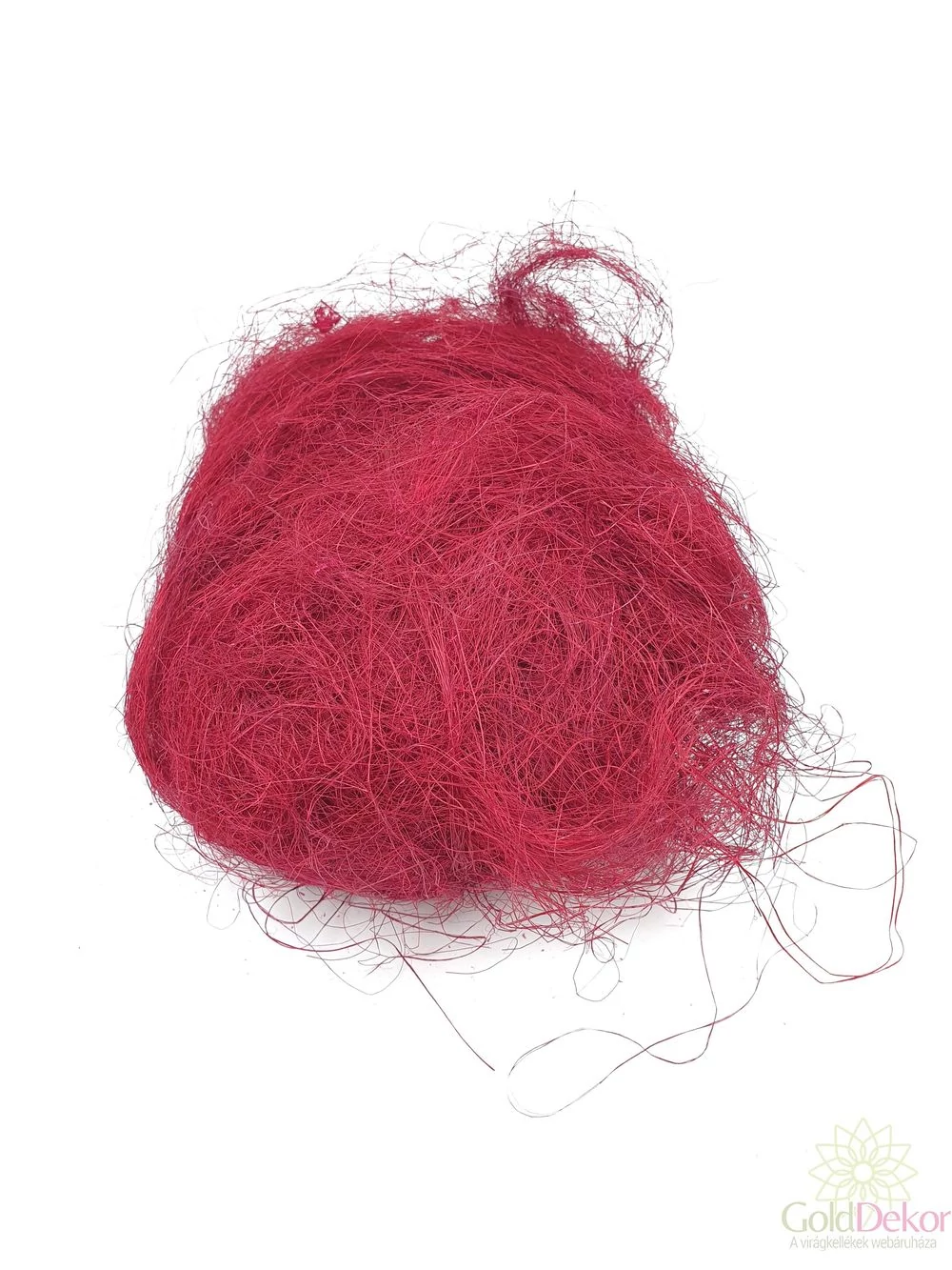 Sisal kóc bordó