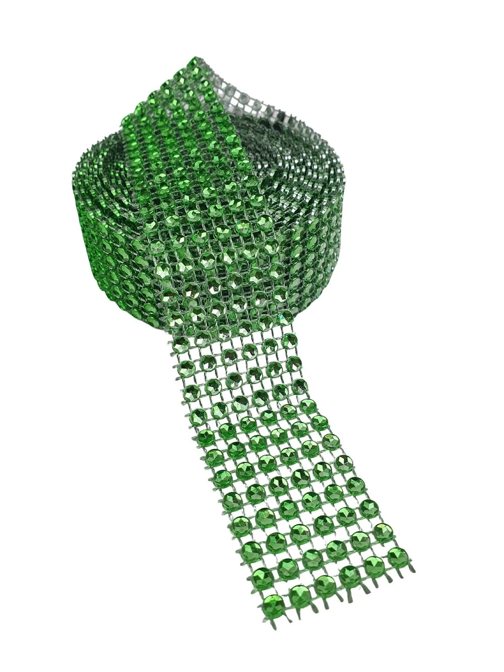 Strassz szalag sima - ZÖLD