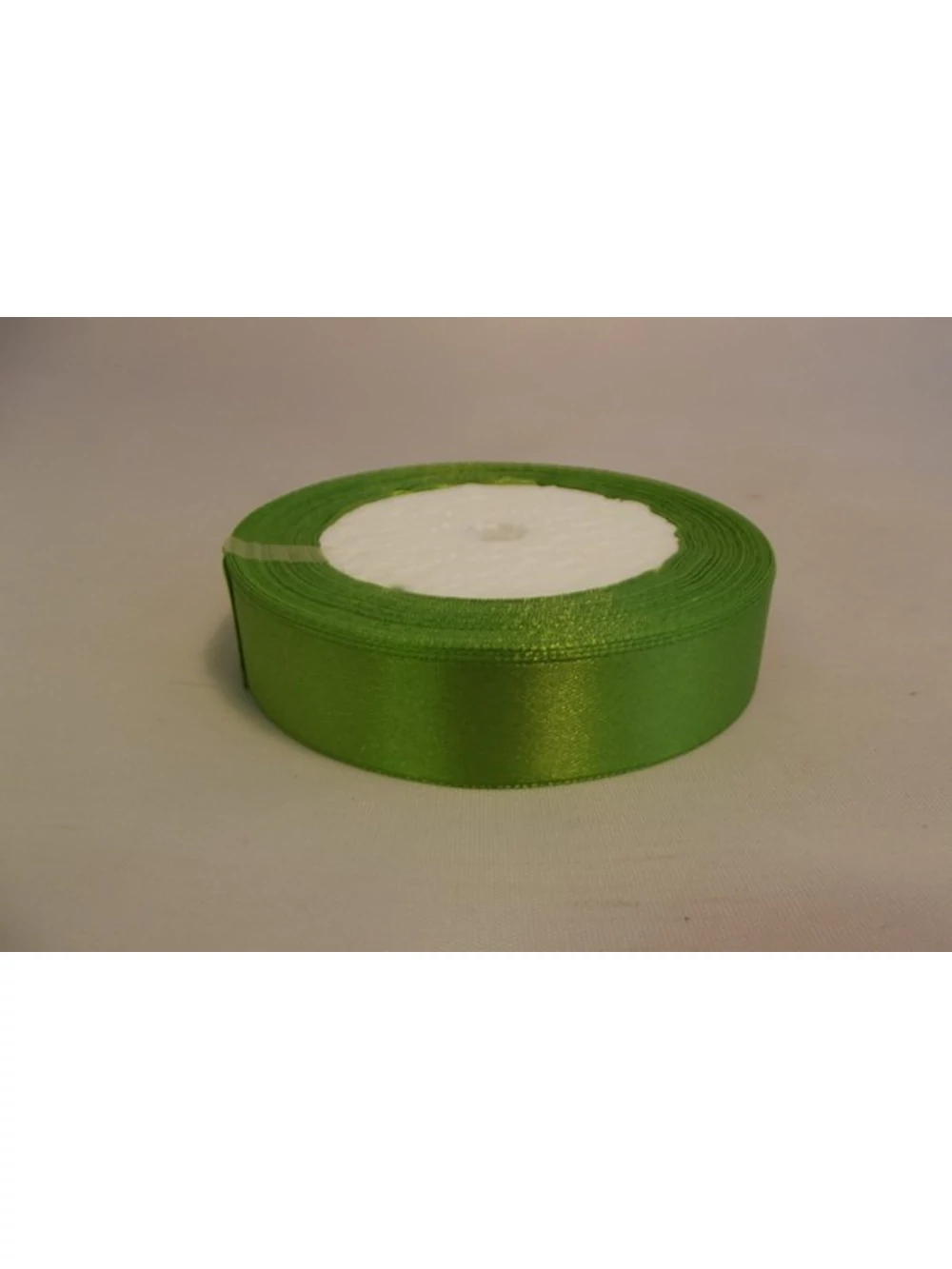 20 mm-es szatén szalag - Fűzöld