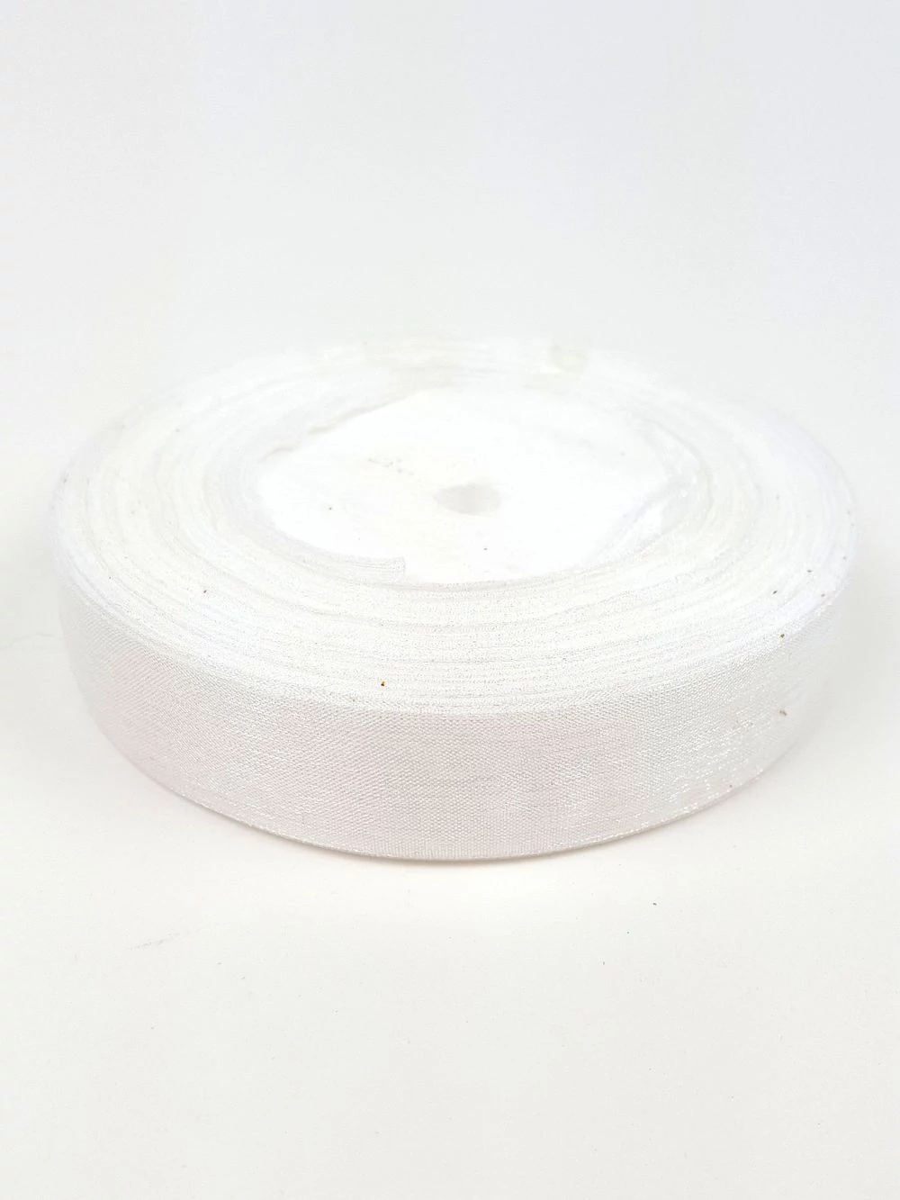 20 mm-es organza szalag FEHÉR
