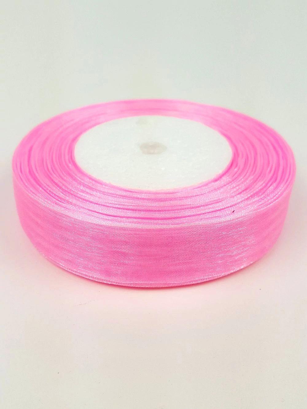 20 mm-es organza szalag RÓZSASZÍN