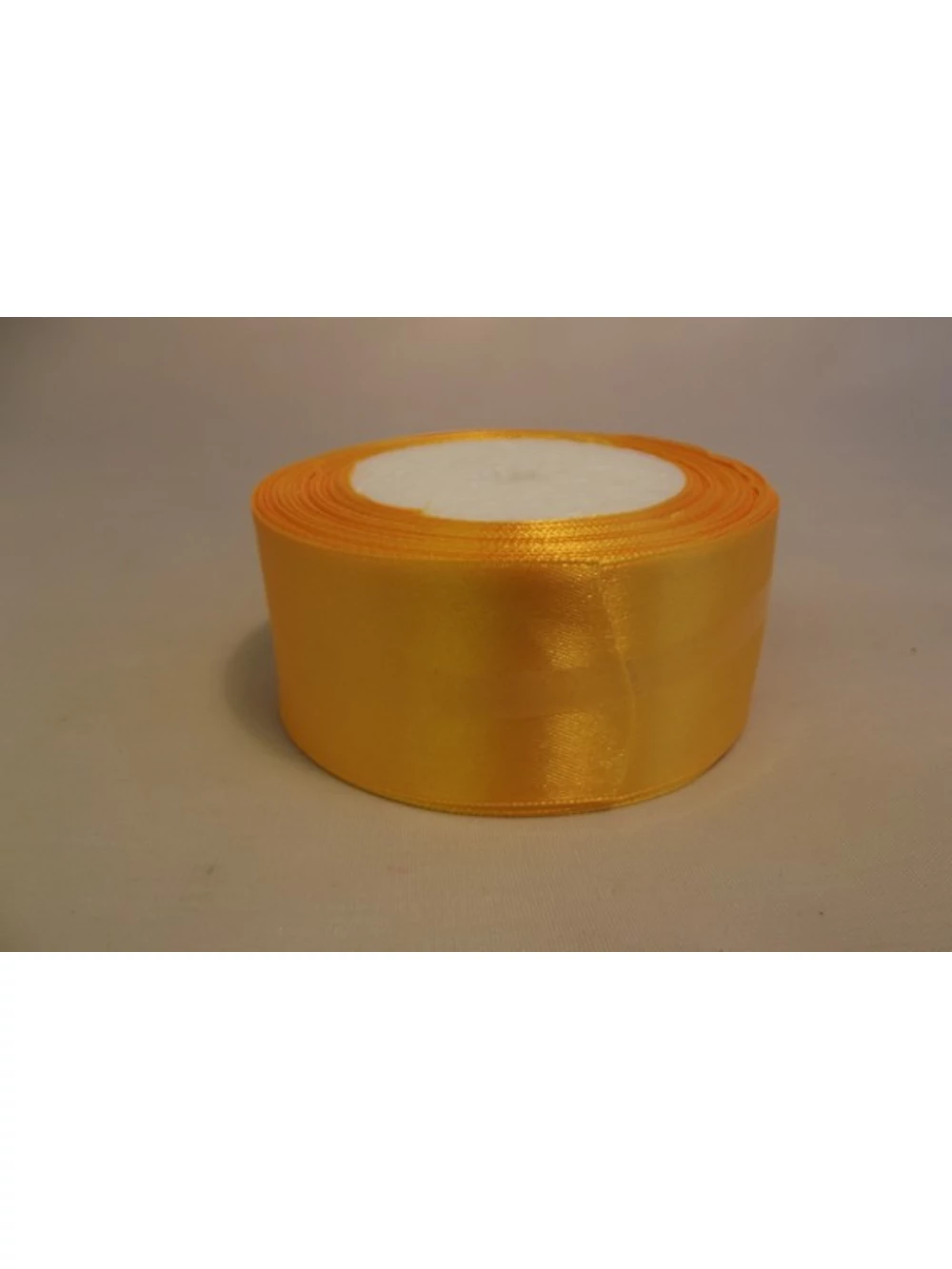 40 mm-es szatén szalag - Napsárga