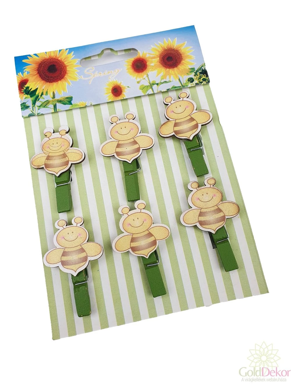 Csipeszes rajzos méhecske