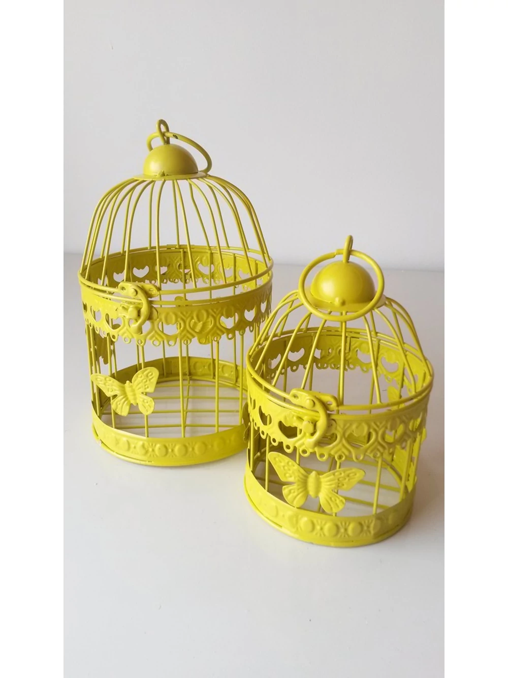Színes kalitka szett kicsi-Sárga