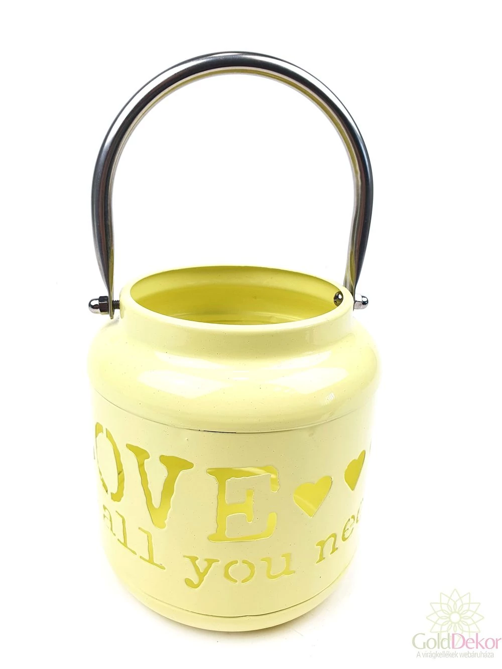 "LOVE"lámpás-Sárga