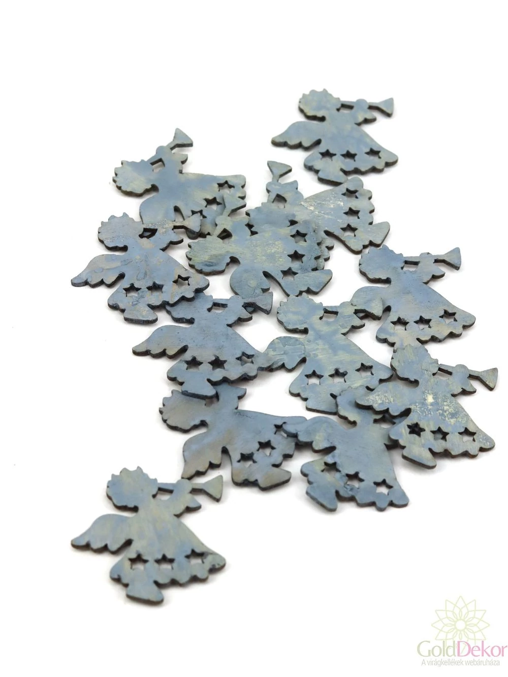 Öntapadós trombitás angyal