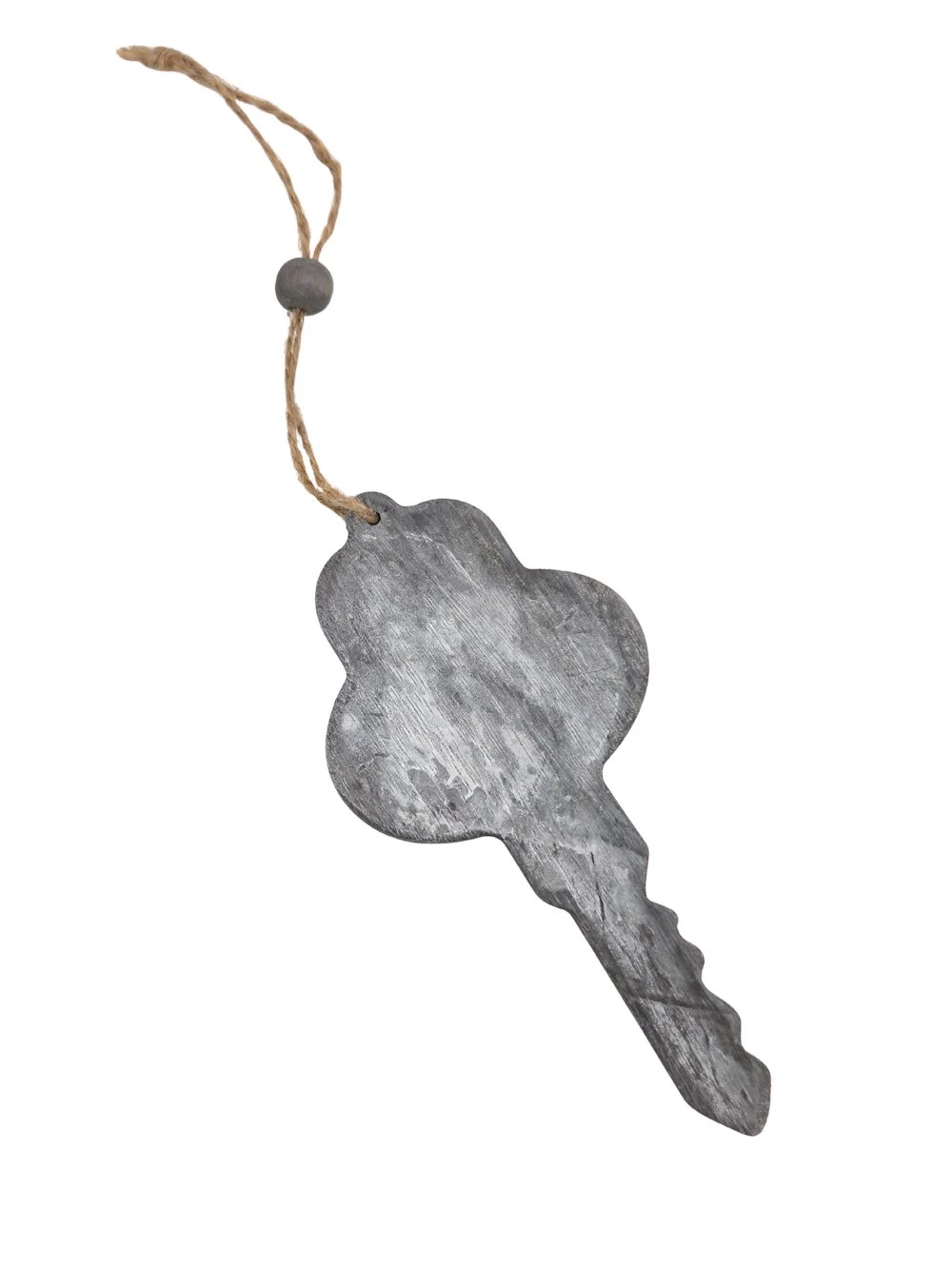 Fa dekor kulcs - Szürke