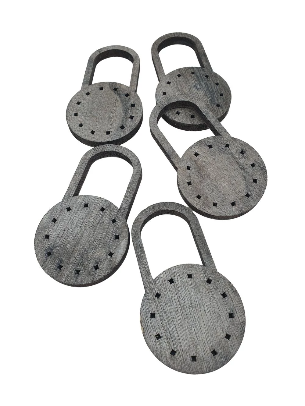 Fa dekor lakat - Szürke