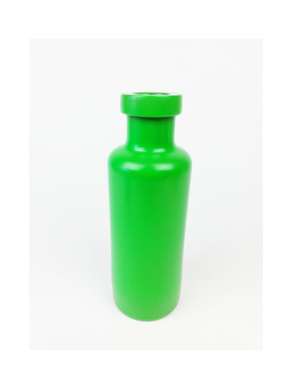 Üveg palack nagy színes - Zöld