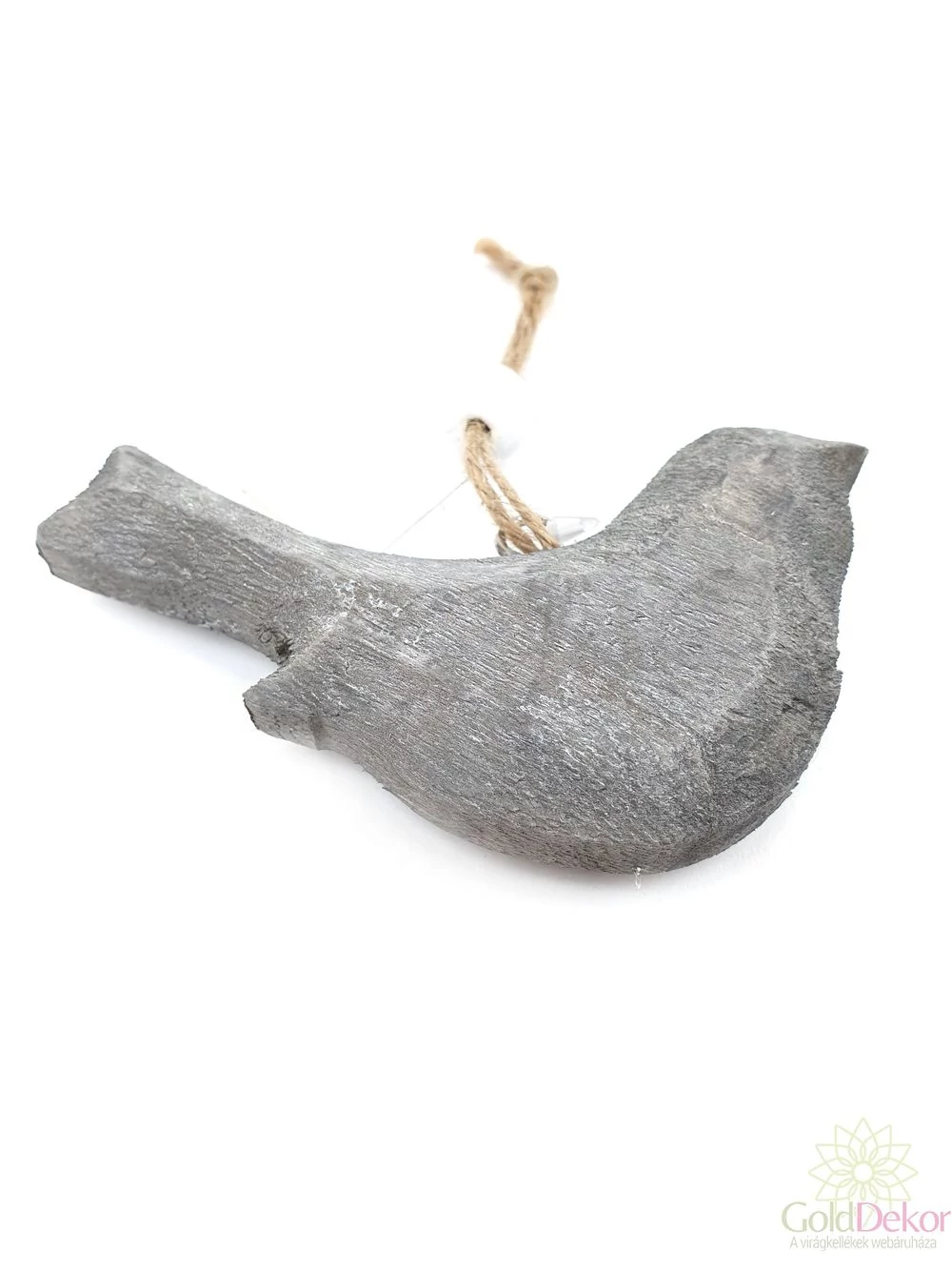 Faragott madár 11*7 cm - Szürke Faragott madár 11*7 cm - Szürke