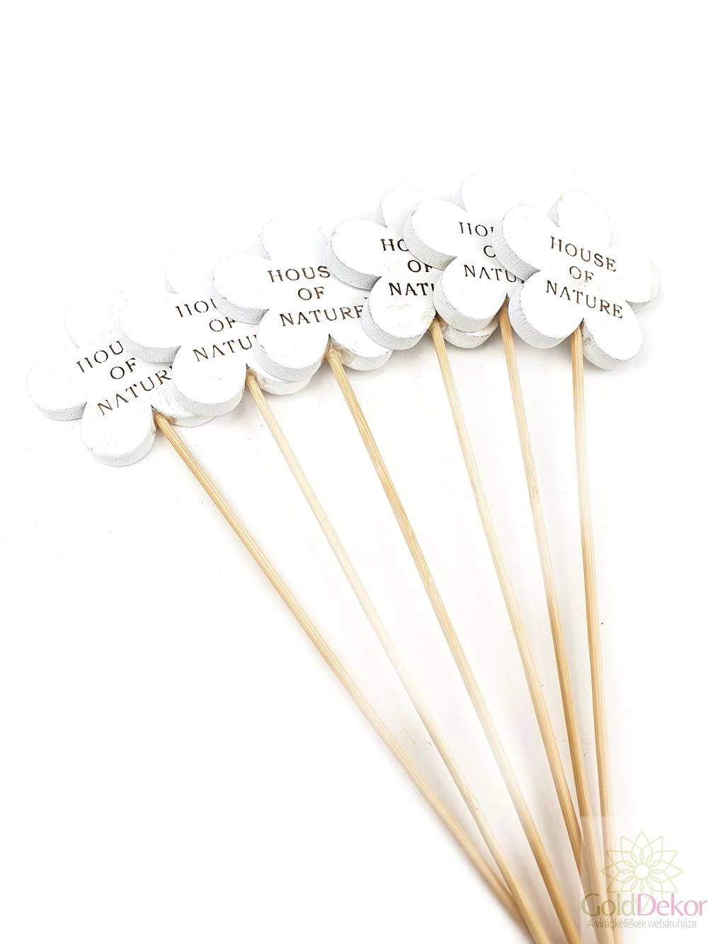 Virág betűző NATURE*6 - Fehér