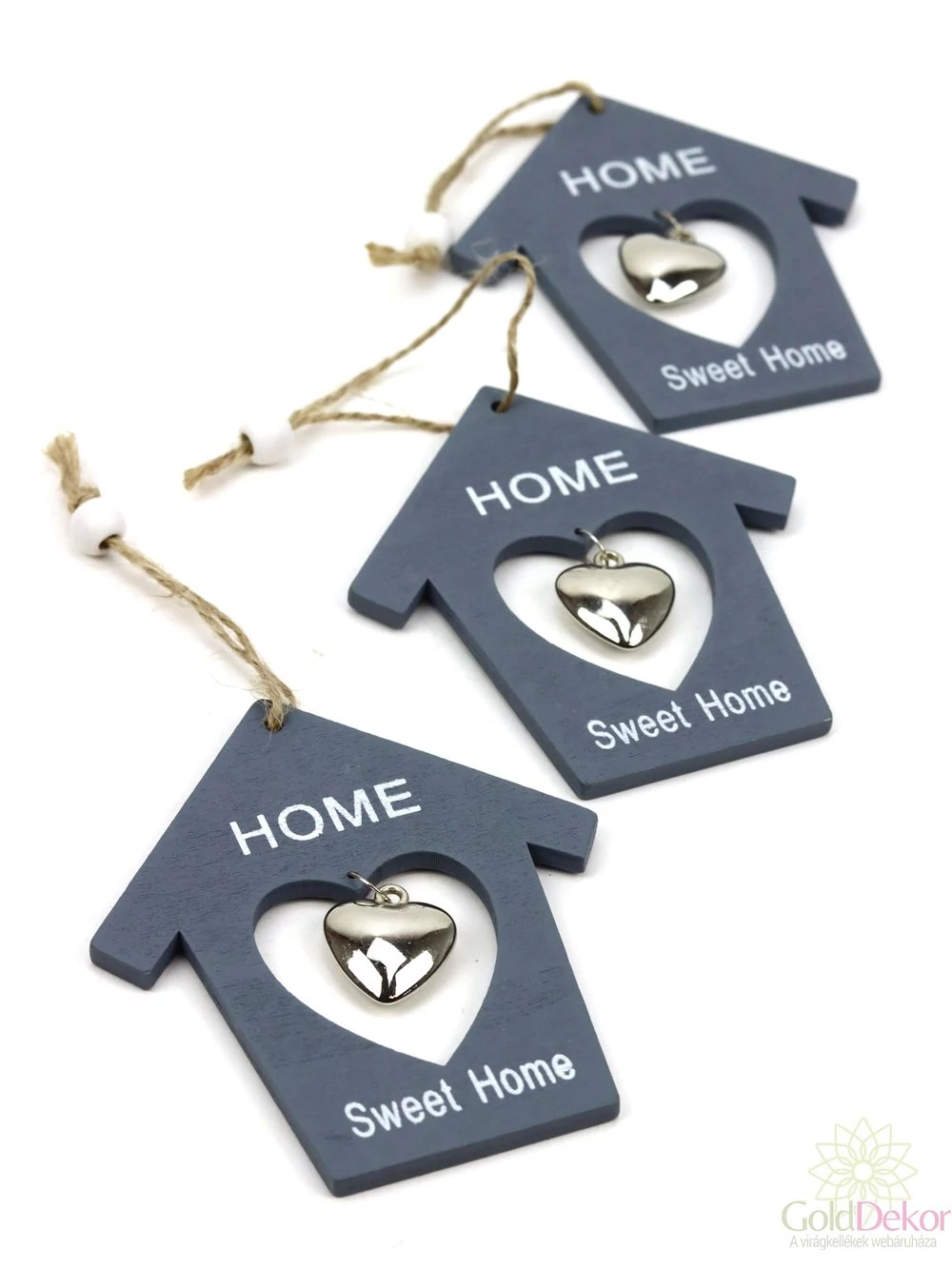 Sweet Home faházikó szett nagy*3 - Szürke