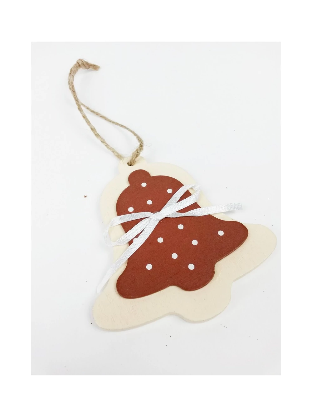 Pöttyös fa függő - harang