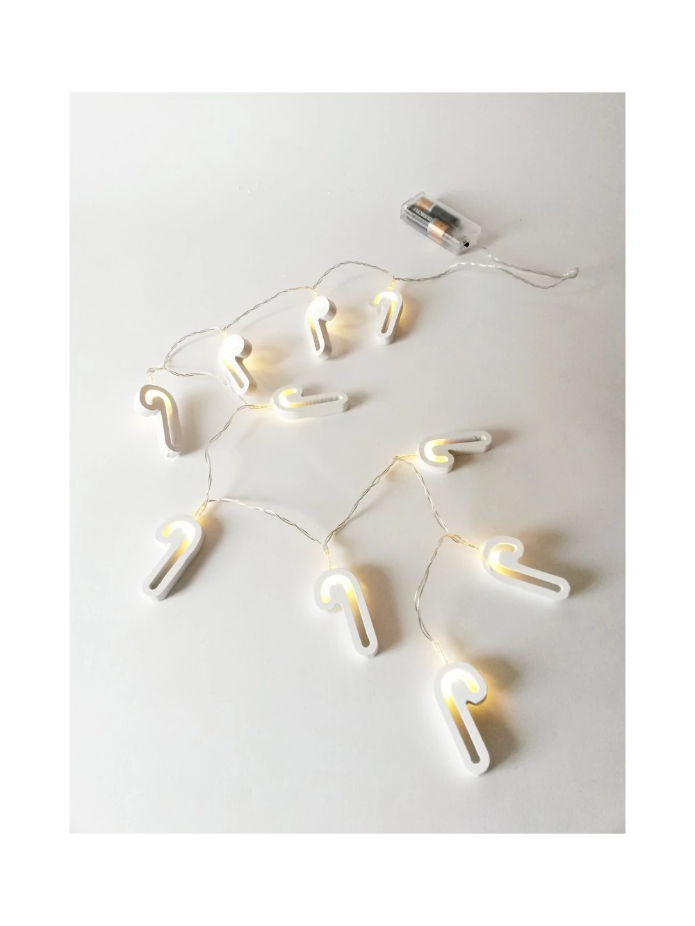 Led girland fa nyalóka