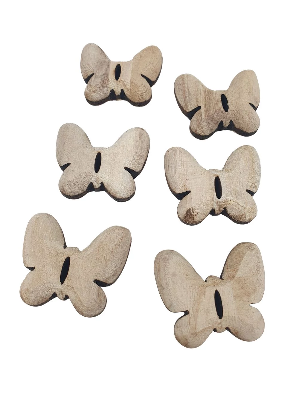 Faragott lepke szett *6 - Natúr