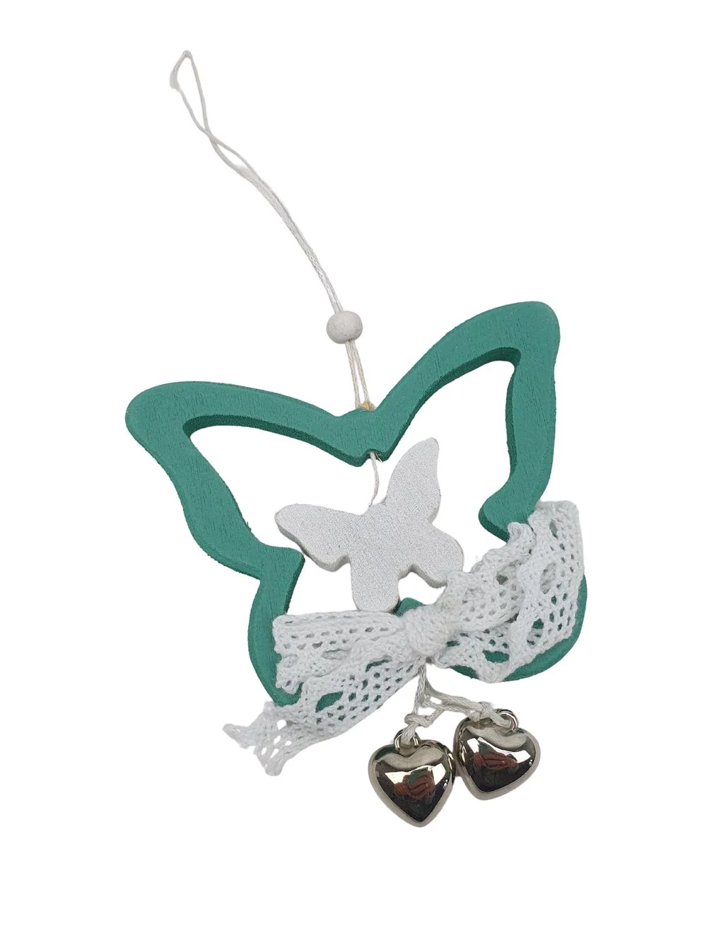 Csipkés lepke függő - Menta