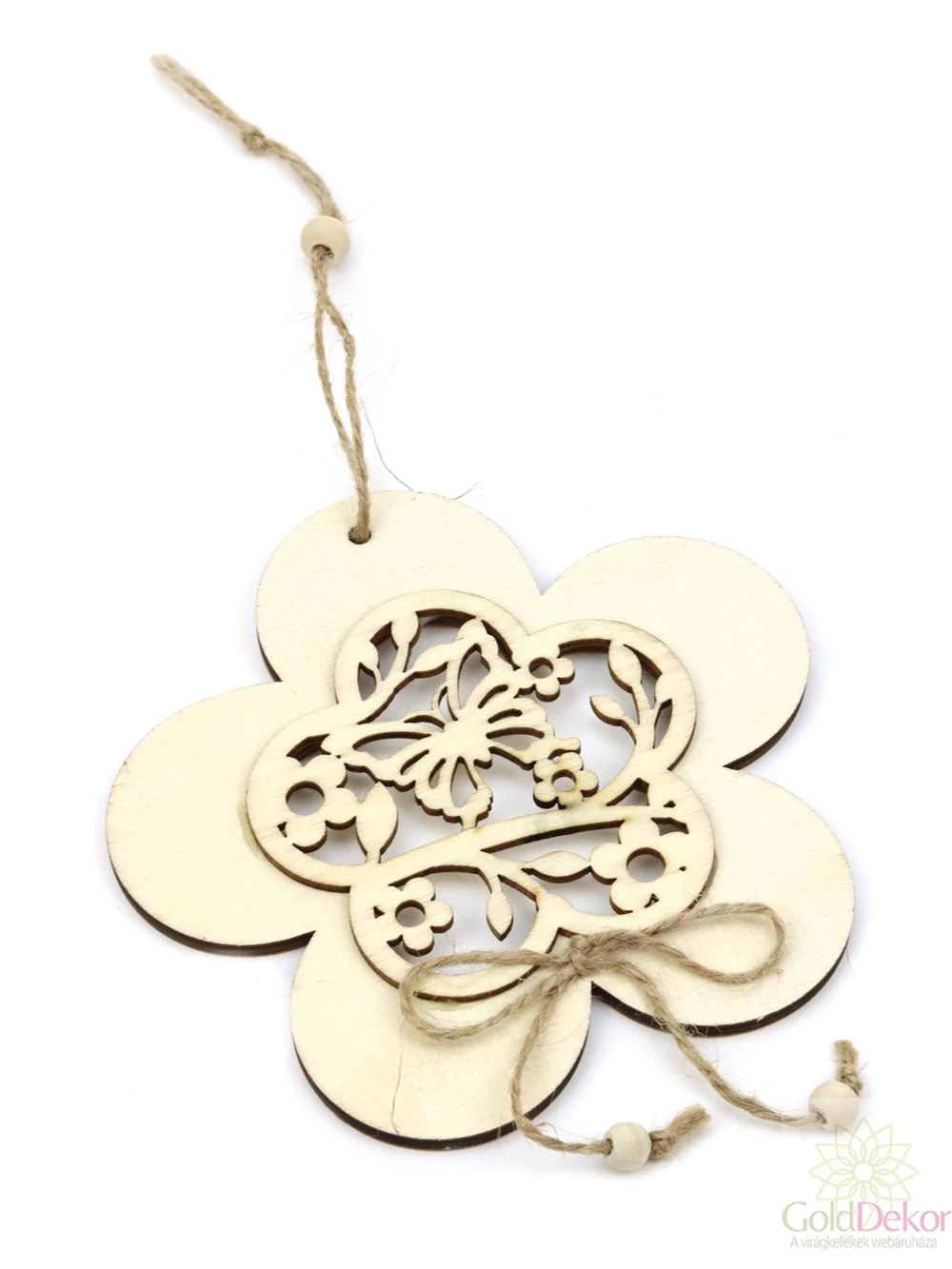 Fa dekor motívumos fa függő - Virág