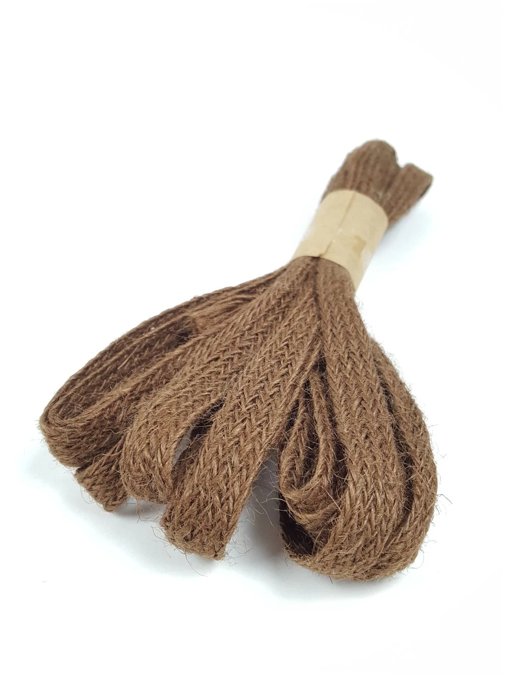 Juta szalag 1cm - Barna