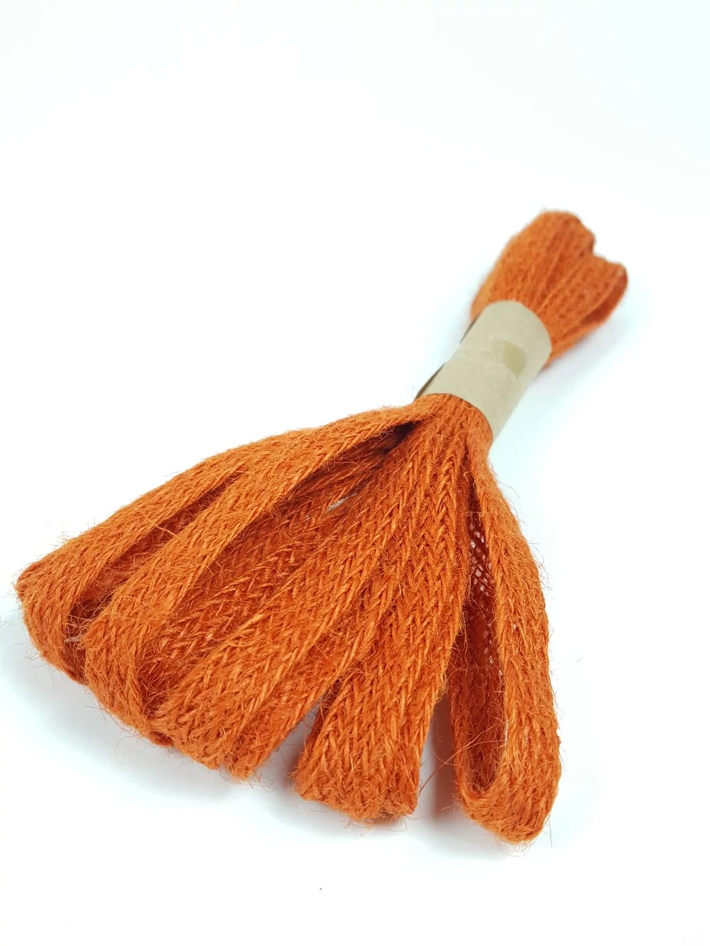 Juta szalag 1cm - Narancs