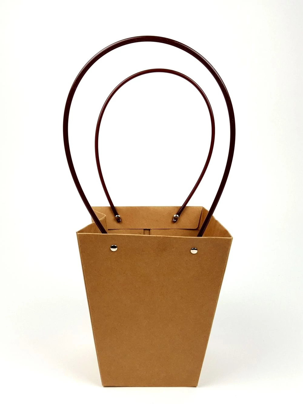 Virág tasak natúr - Kicsi trapéz