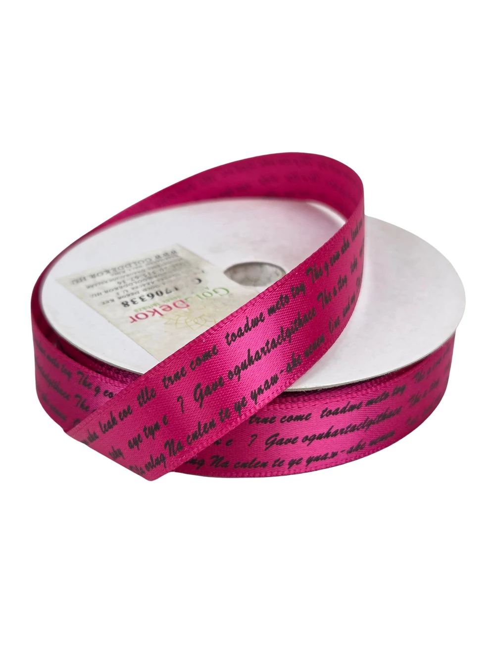 Feliratos szalag - Pink