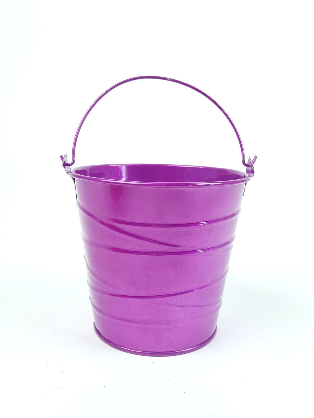 Metál bádog vödör - Lila