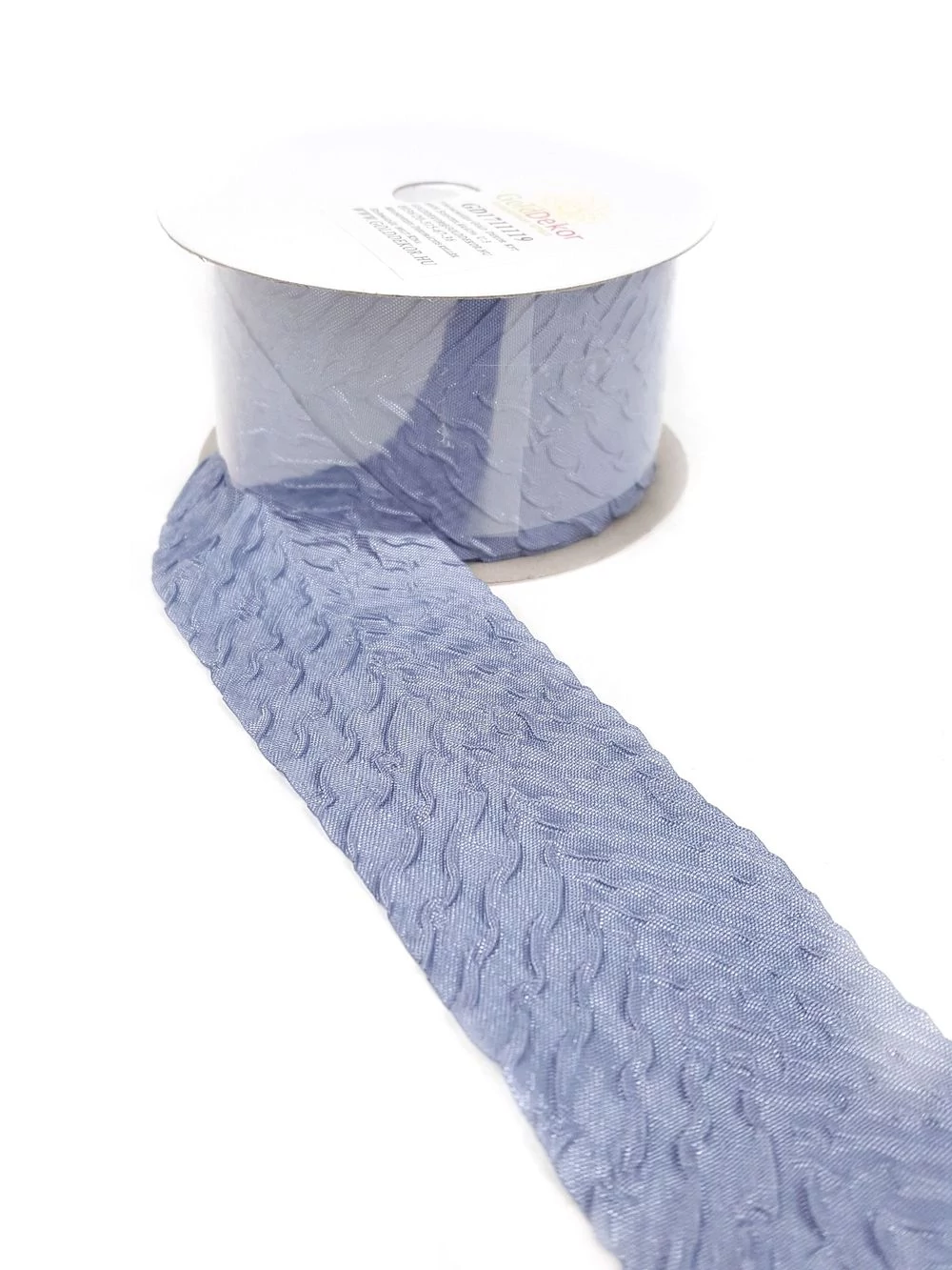 Gyűrt szalag - Szürke