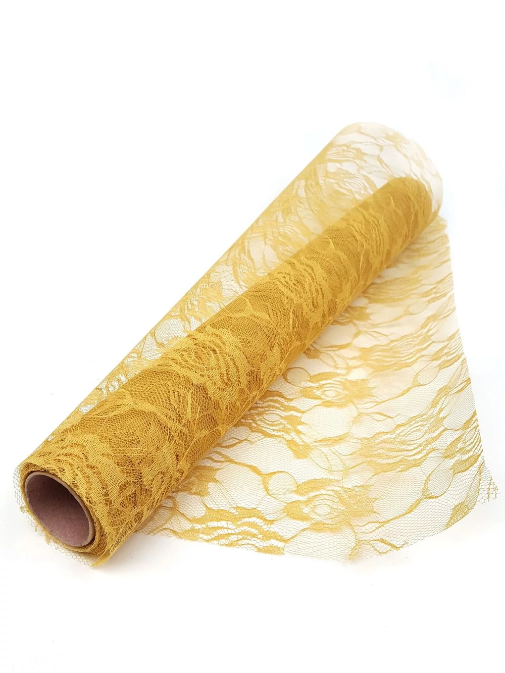 Rózsamintás lace háló - Drapp